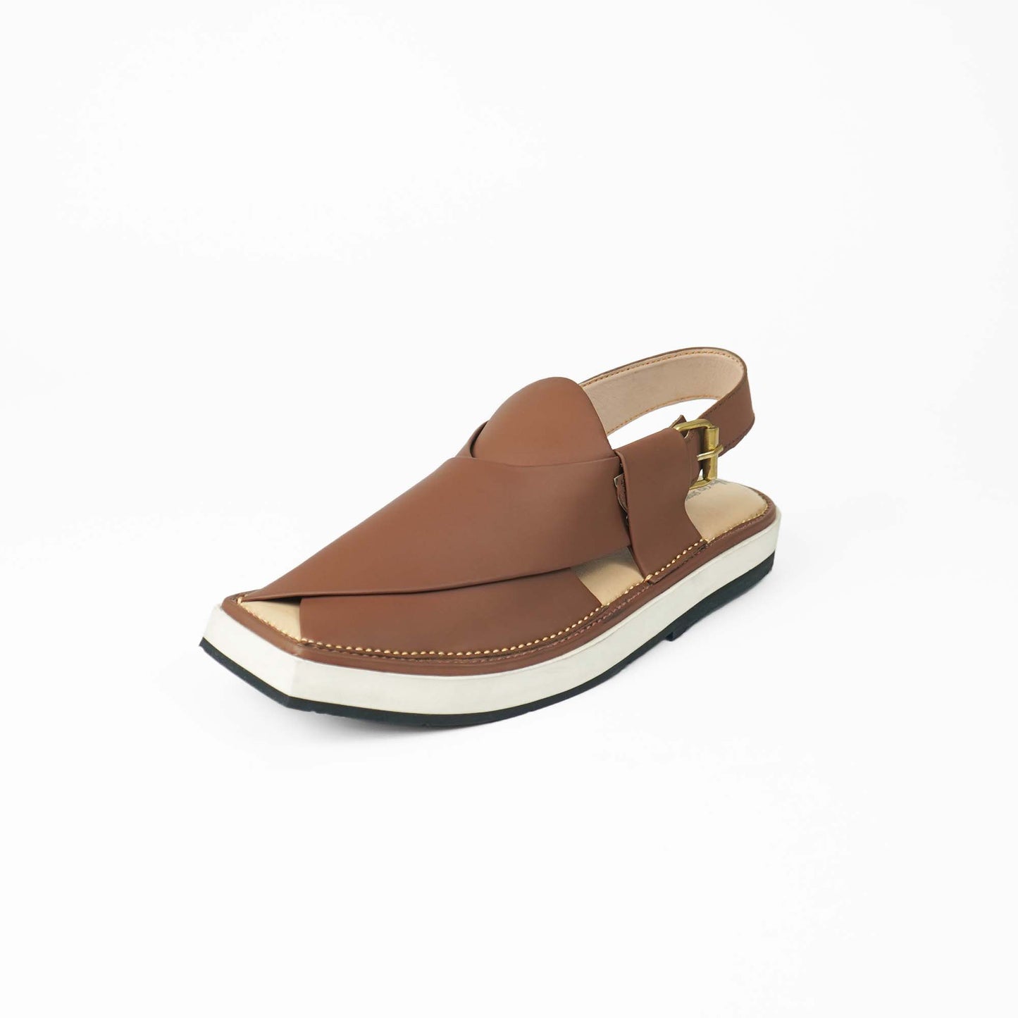 Matte Brown Kaptan chappal