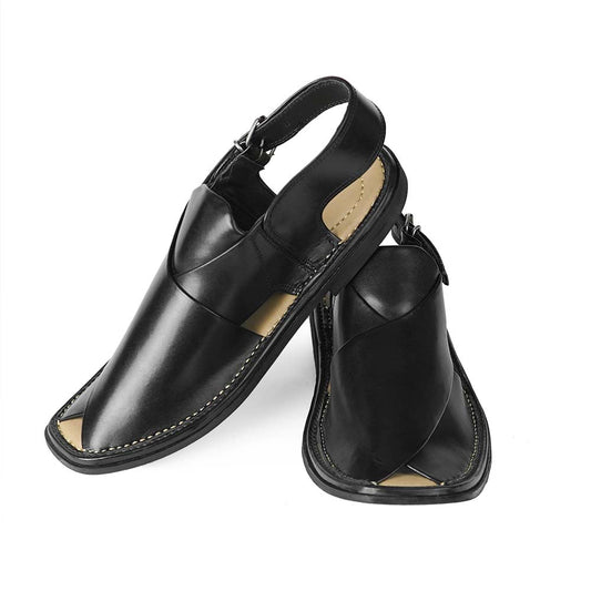 Black Gogo Chappal