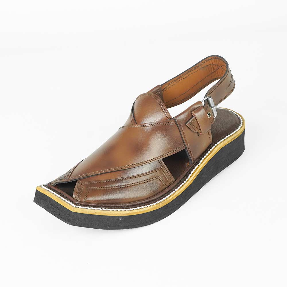 Kaptan chappal Brown